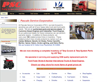 Tablet Screenshot of pascaleservice.com